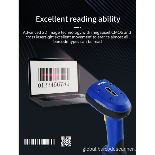 CCD Barcode Scanner Wired Barcode scanner with base reader Supplier